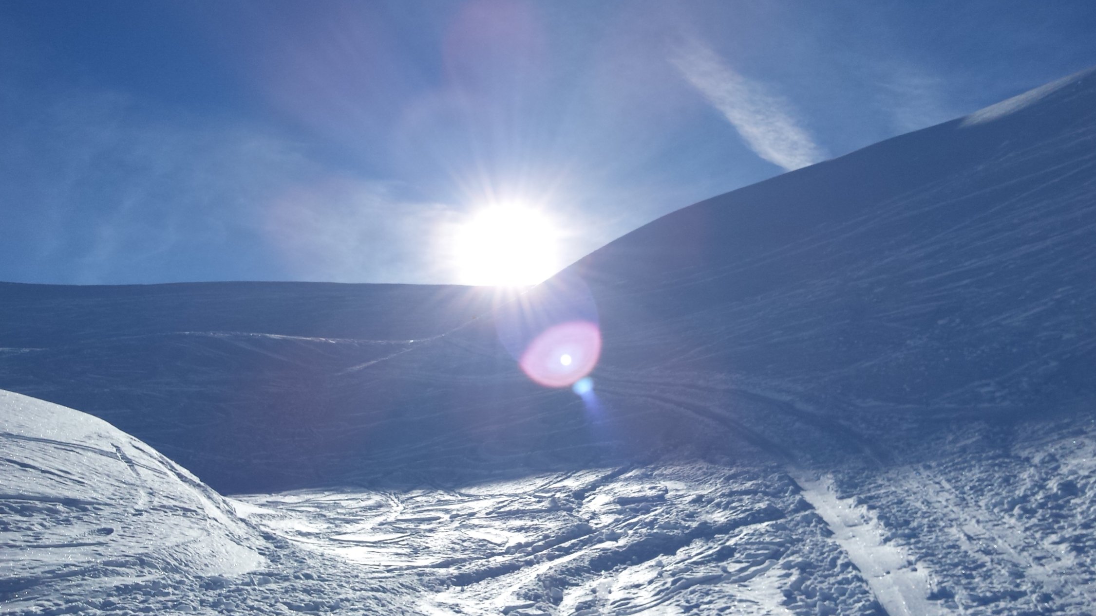 Glattegrat 2191m 2191m Aktuelle Verhältnisse vom 17 02 2015 auf