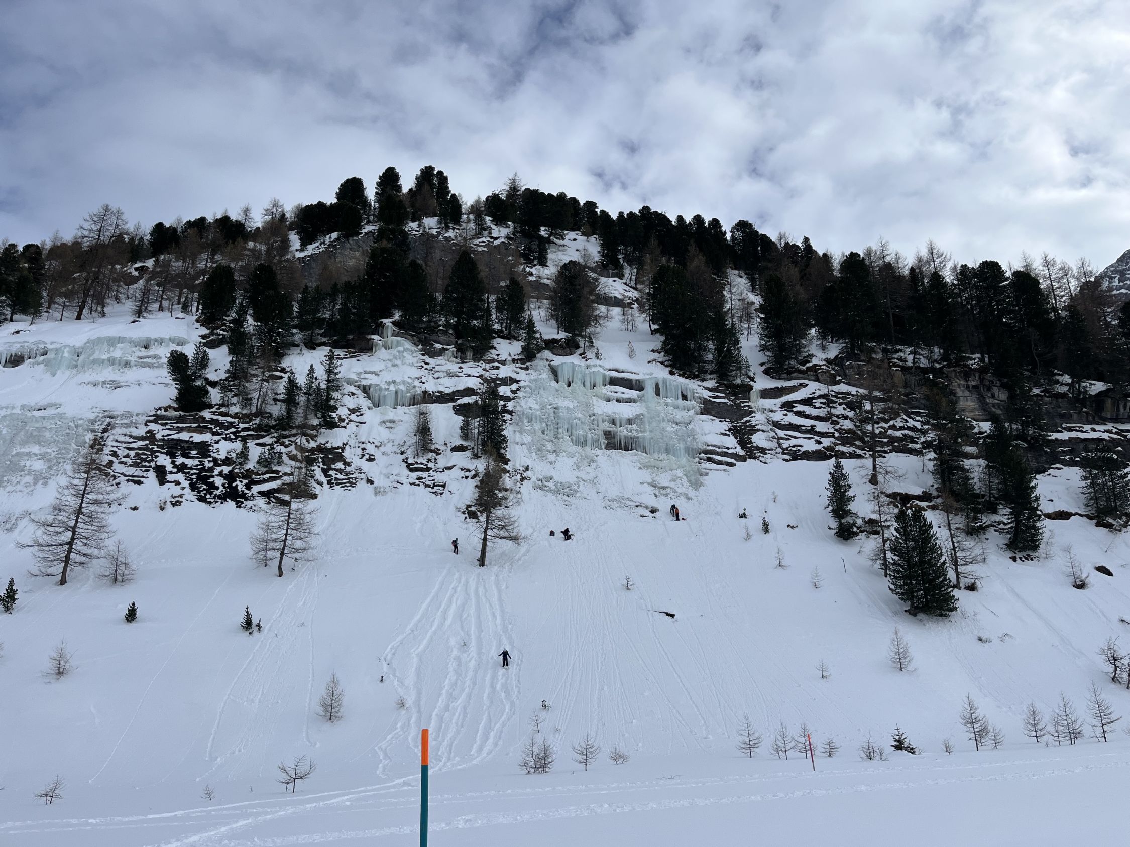 Kandersteg Eisklettern 1832m Aktuelle Verhältnisse vom 16 02 2025